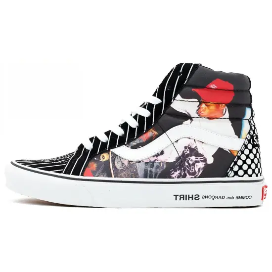 Vans Sk8-Hi Supreme CDG Harold Hunter Black
