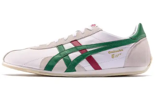 Onitsuka Tiger Runspark Running Shoes Unisex Low Top White/Green/Red