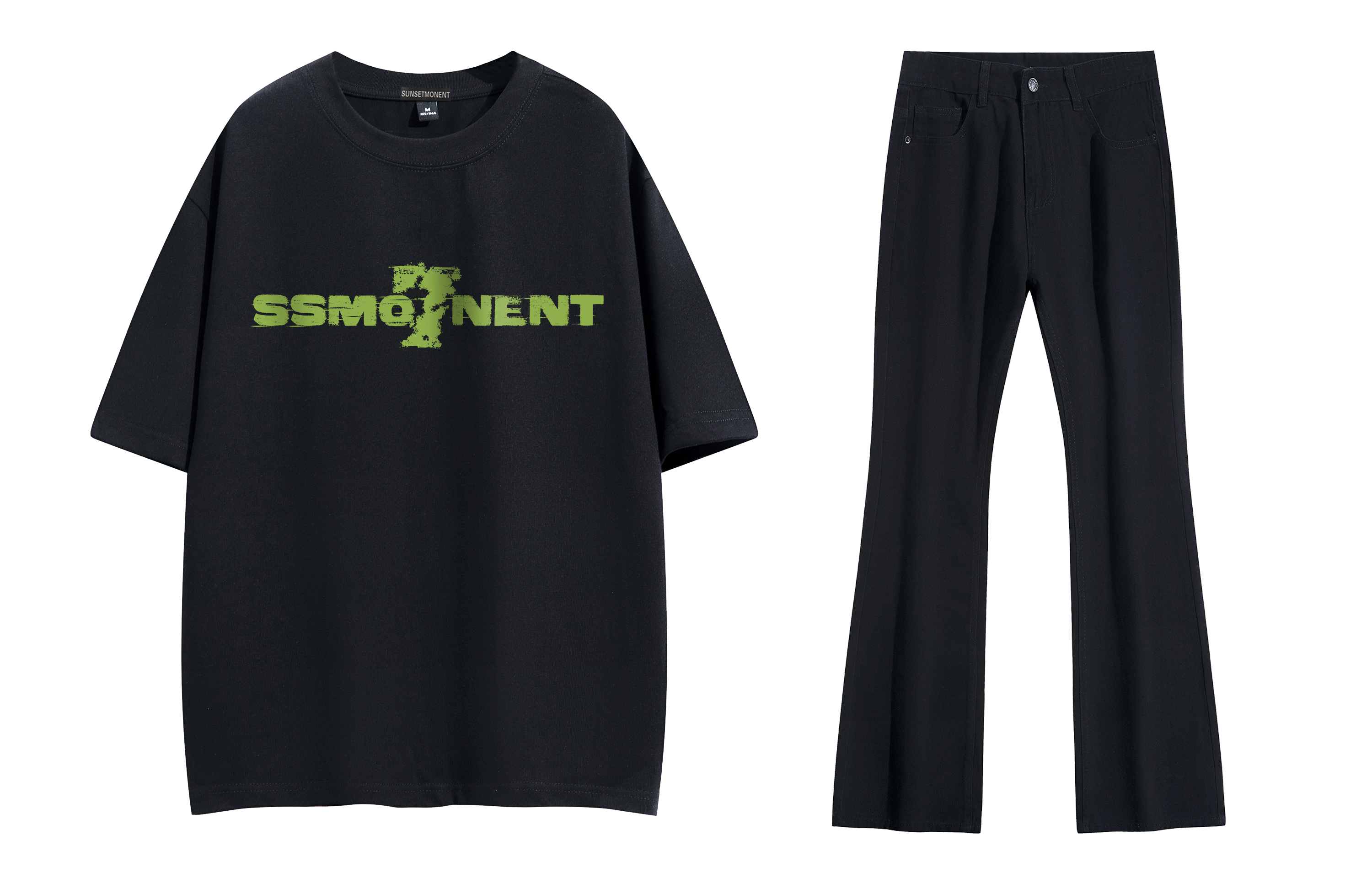 SUNSETMONENT Casual Sportswear Unisex