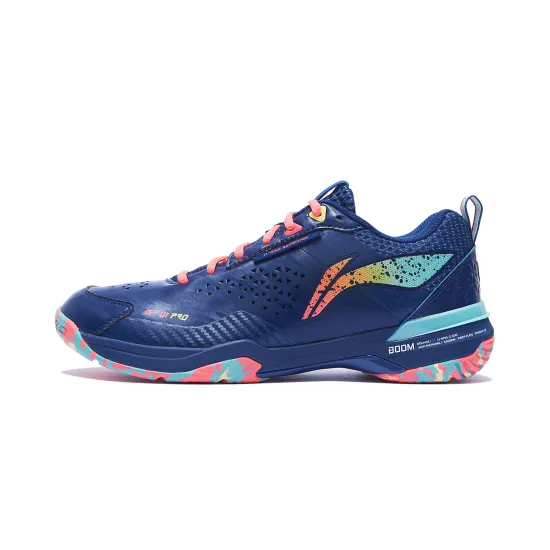 LINING Blade Pro Badminton Shoes Unisex Low-Top Navy