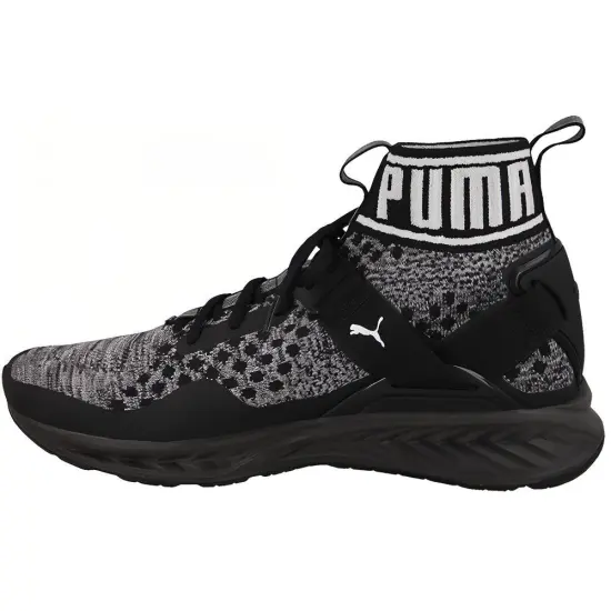 PUMA Ignite Evoknit Lifestyle Shoes Unisex High-top Black