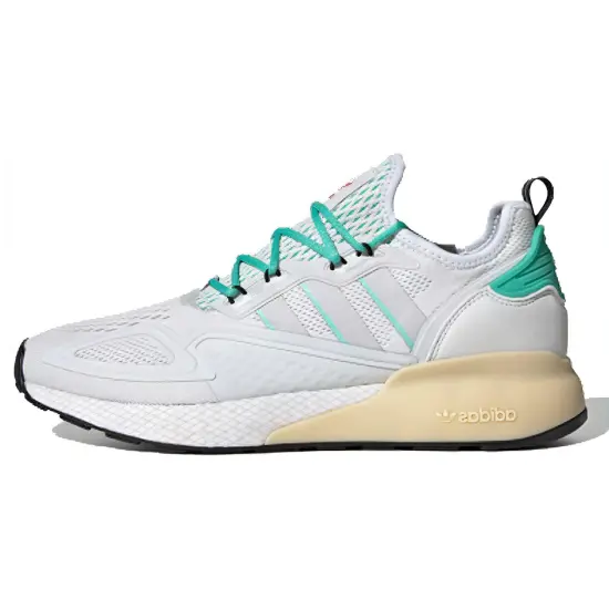 Adidas Originals Zx 2K Boost Grey One Hi Res Green