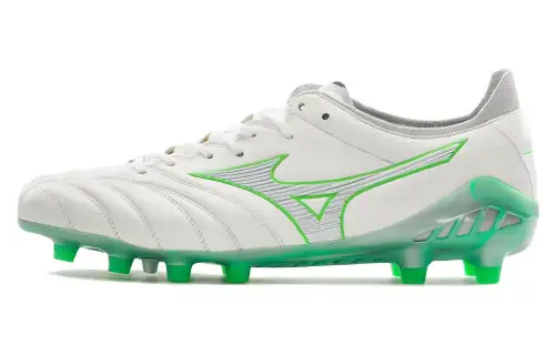 Mizuno Morelia Neo Collection Soccer Shoes Men's Low Top White/Green
