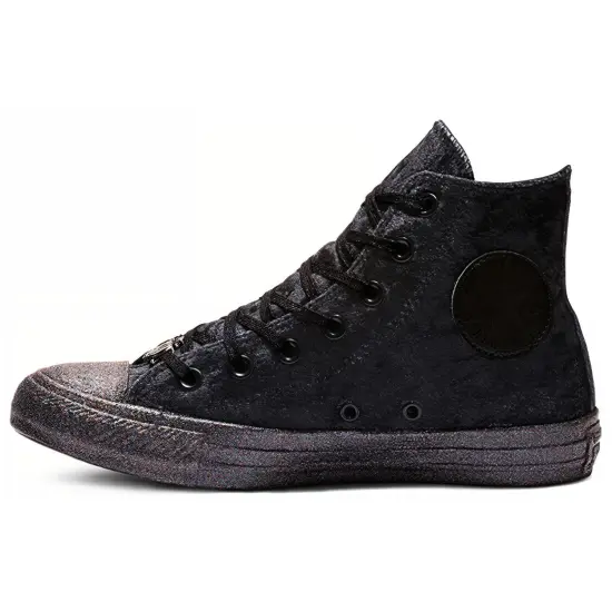 Converse Chuck Taylor All Star Hi Miley Cyrus Black Silver Women's