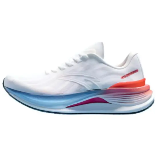 Anta Champion 3rd Gen PRO Cushioning Slip Resistant Low Top Long Distance Running Shoes Men's Papyrus White