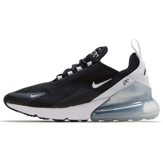 Nike Air Max 270 Black White Pure Platinum Women's