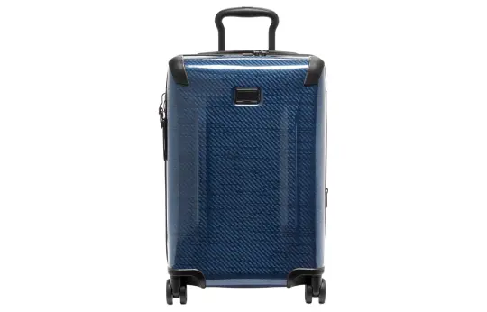 TUMI Recycled Material Suitcase Luggage 20 Inch Unisex Sky Blue