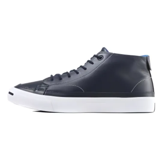Converse Jack Purcell Skateboard Shoes Unisex High-Top Navy Blue