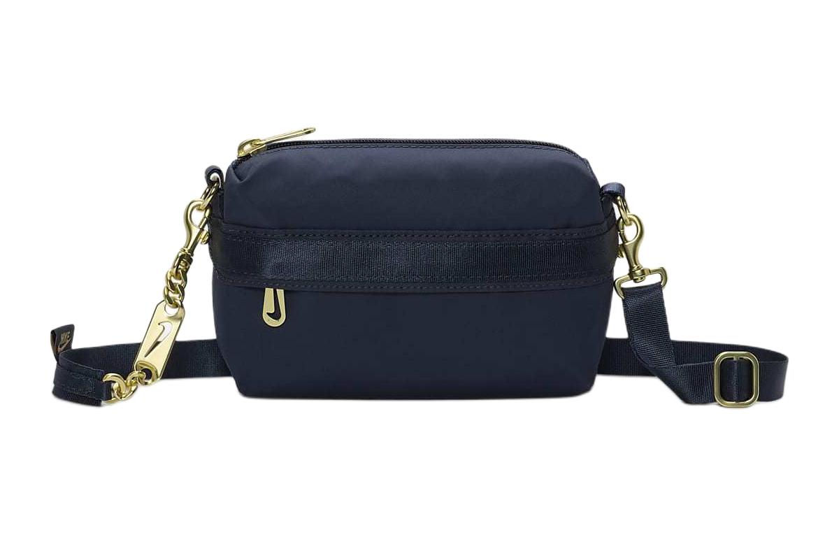 Nike Minimalist Fashion Fabric Shoulder Bag Women's Lightning Blue/Lightning Blue/Sesame Brown
