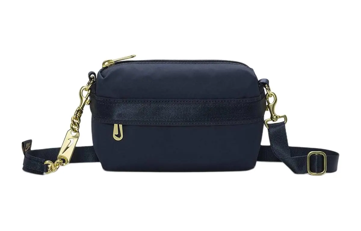 Nike Minimalist Fashion Fabric Shoulder Bag Women's Lightning Blue/Lightning Blue/Sesame Brown