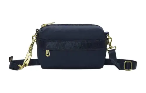 Nike Minimalist Fashion Fabric Shoulder Bag Women's Lightning Blue/Lightning Blue/Sesame Brown