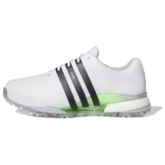 Adidas Tour360 24 Wide Golf Cloud White Core Black Green Spark