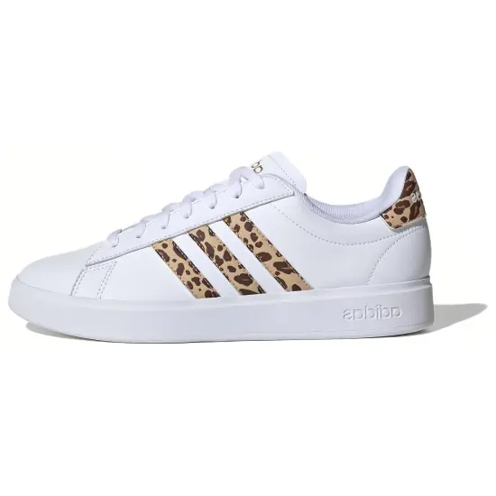 Adidas Neo Grand Court 2.0 Cloud White Magic Beige Matte Gold Women's