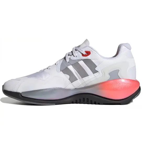 Adidas Originals Zx Alkyne Shoes 'White Silver Red'
