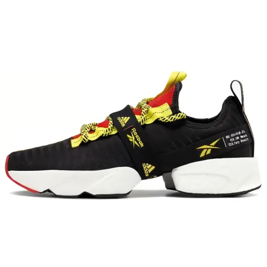 Reebok Sole Fury Boost Black Hyper Green Red