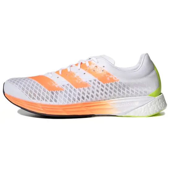 Adidas Adizero Running Shoes Men Low-top White/orange