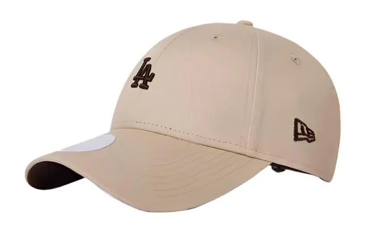 New Era Cotton Baseball Caps Women's Beige