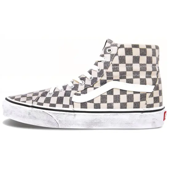 Vans SK8 Skateboarding Shoes Unisex High-top Grey/white