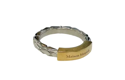 Maison Margiela Brass Rings Unisex Gold