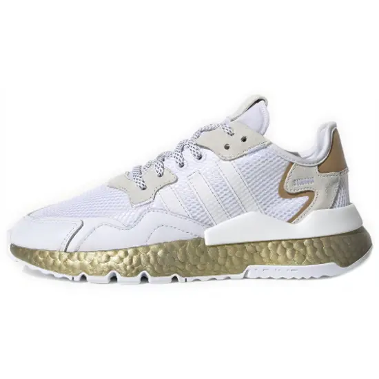 Adidas Nite Jogger Cloud White Periwinkle Women's