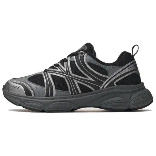 MLB Chunky Runner Ace Runner Running Shoes Unisex Low-Top Black