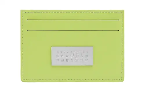 MM6 Maison Margiela Numeric Plaque Cardholder