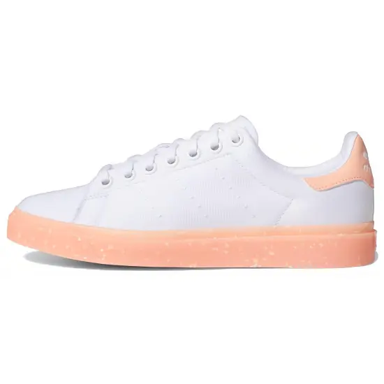 Adidas Originals STAN SMITH Collection Skateboard Shoes Women's Low-top White/powder