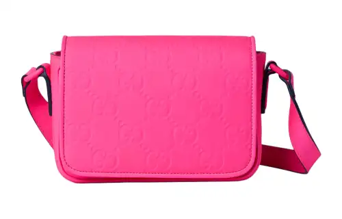 GUCCI Leather Crossbody Bags Mini Men's Pink