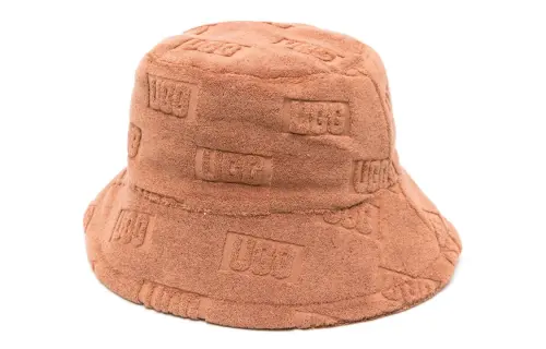 UGG Logo-embossed Terry-cloth Bucket Hat