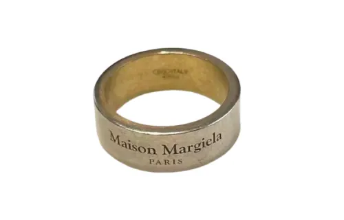 Maison Margiela Silver Rings Unisex Silver