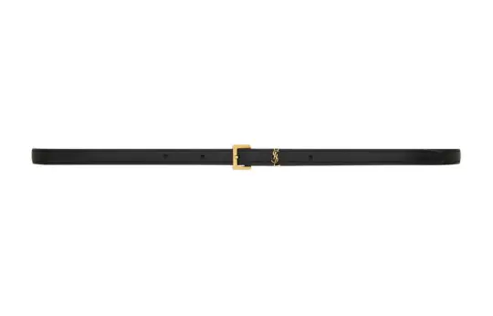 SAINT LAURENT Cassandre Extra Thin Belt