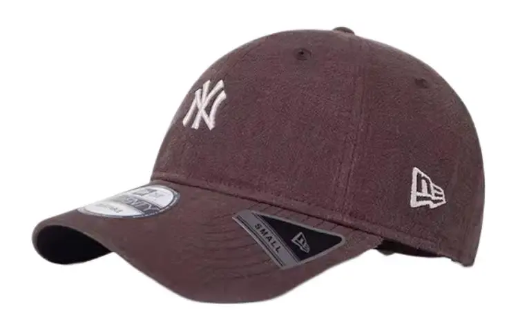 New Era Linen Polyester Baseball Caps Unisex Umber