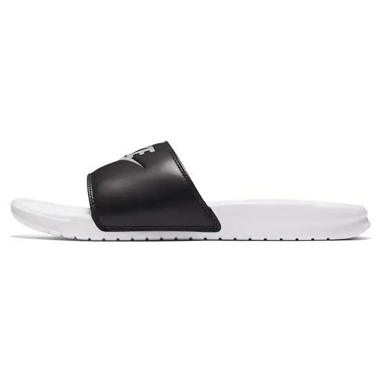 Nike Benassi Jdi 'White Black'