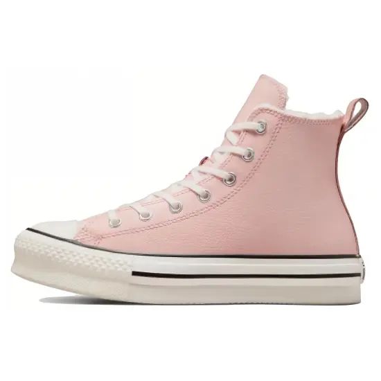 Chuck Taylor All Star Converse Lift Platform High GS 'Sherpa - Pink Sage'