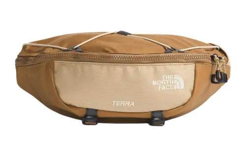 THE NORTH FACE Fanny Pack Outdoor Bag Nylon Brown Unisex