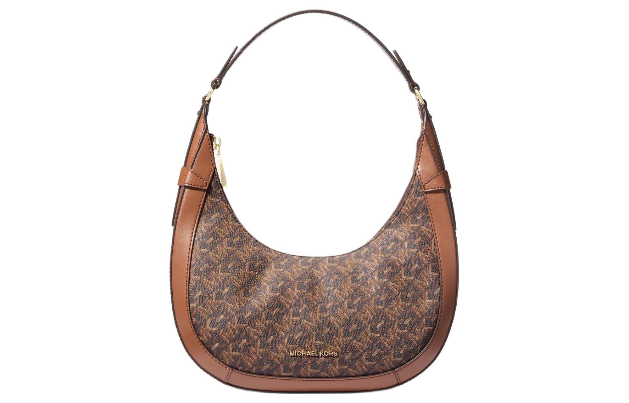 Женская сумка MICHAEL KORS Preston (темно-коричневая)