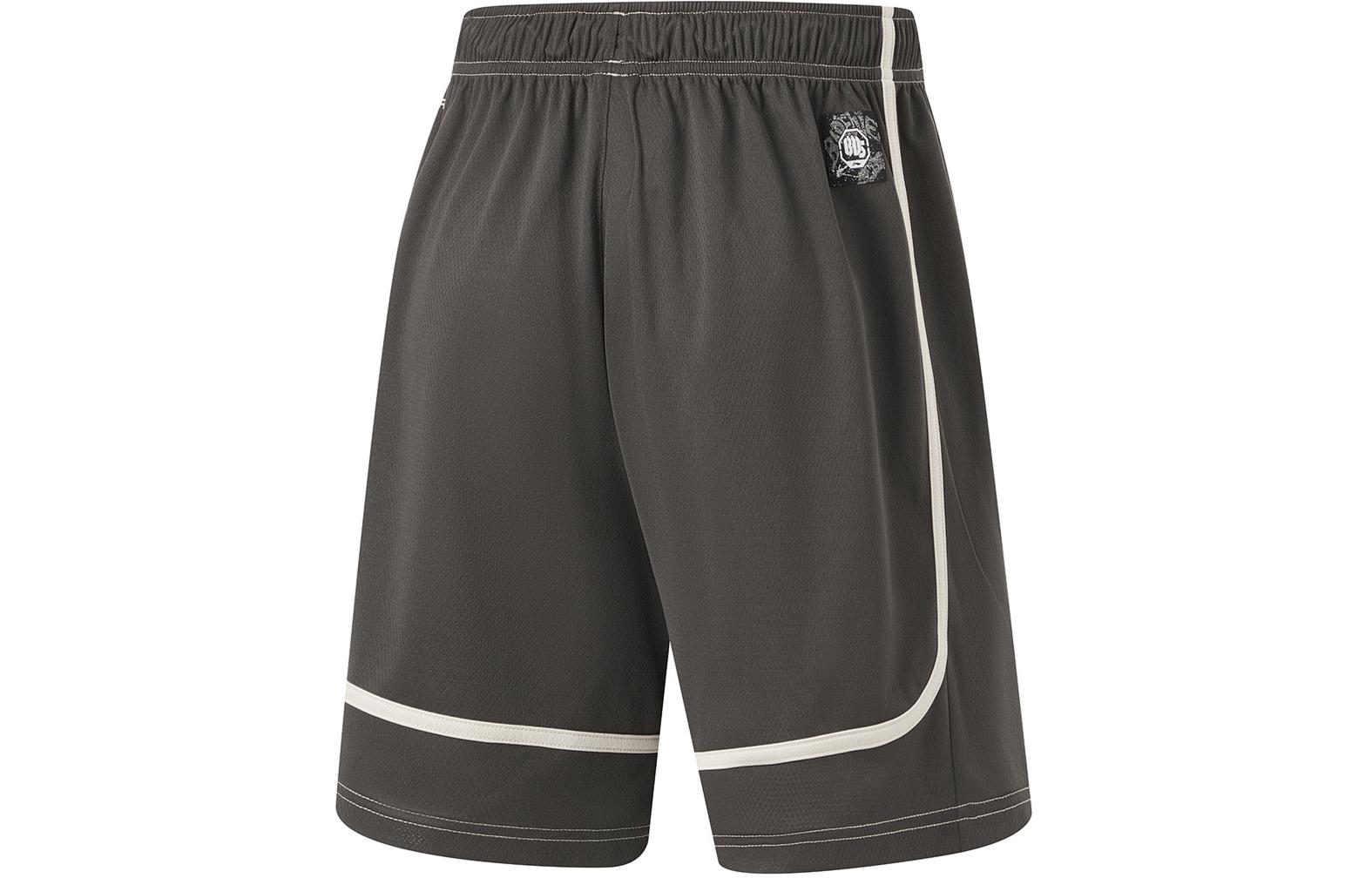 Li Ning Basketball Collection Basketball Shorts Men’s Sand Gravel Gray