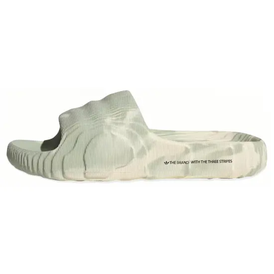 Adidas Adilette 22 Slide 'Cream White Linen Green'