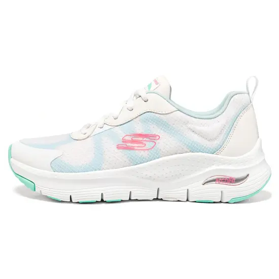 Skechers Arch Fit 'White Multicolor' Women's