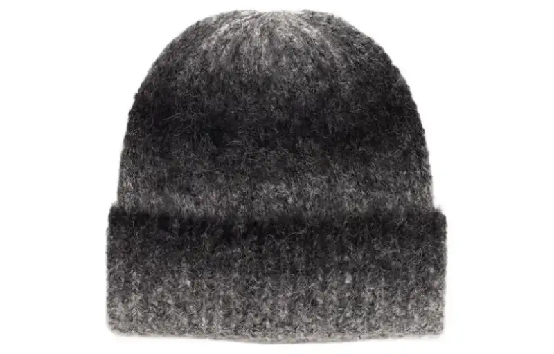 Golden Goose Alpaca, Acrylic Beanies Unisex Black
