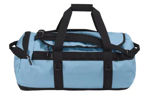 THE NORTH FACE 71L Outdoor Bags Recycled Bulletproof Nylon Steel Blue & Black Unisex