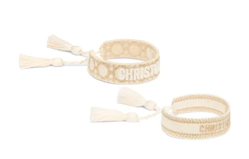 DIOR Metal Bracelets Women's Ecru