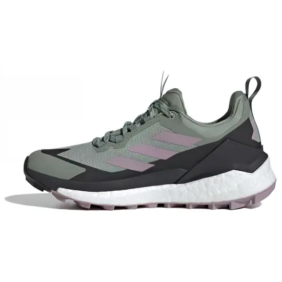 Adidas Terrex Free Hiker 2.0 Low Gore-Tex Silver Green Preloved Fig Carbon Women's