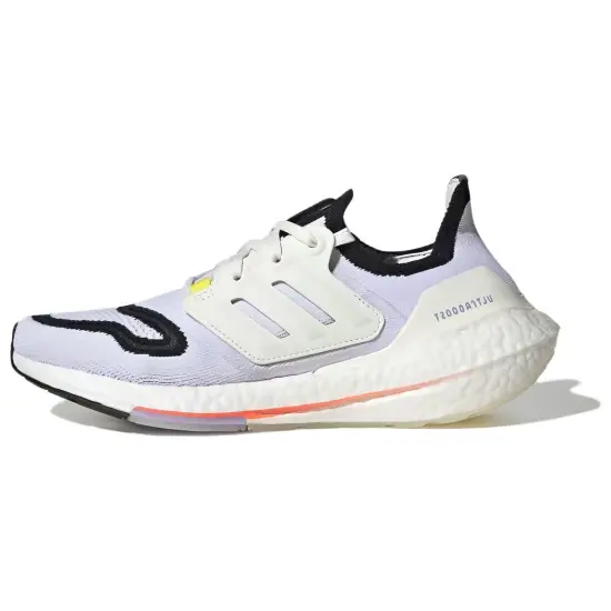 adidas Ultra Boost 22 White Black Solar Red Women's