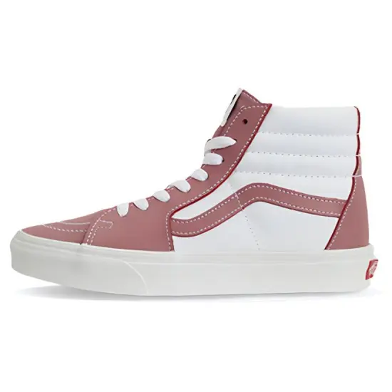 Vans SK8 Skateboarding Shoes Unisex High-top Pink/white