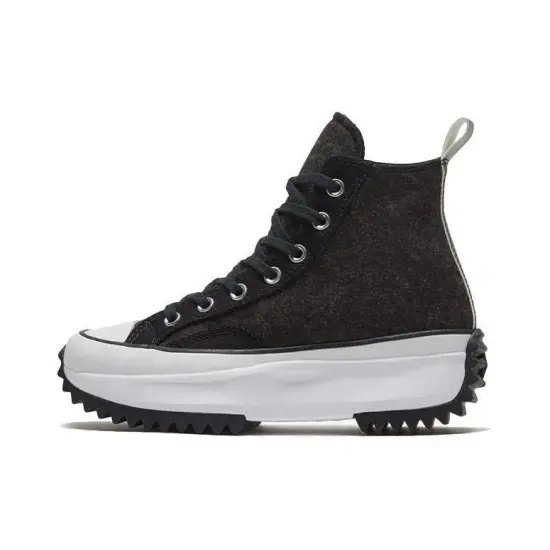 Converse Run Star Hike High Black Ice Black Silver