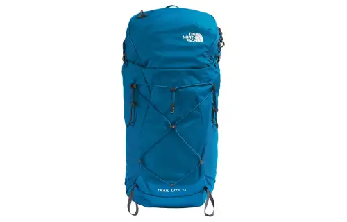 THE NORTH FACE Mountaineering Bag Backpack Outdoor Bag Recycled Nylon Adriatic Blue & Sky Blue Unisex