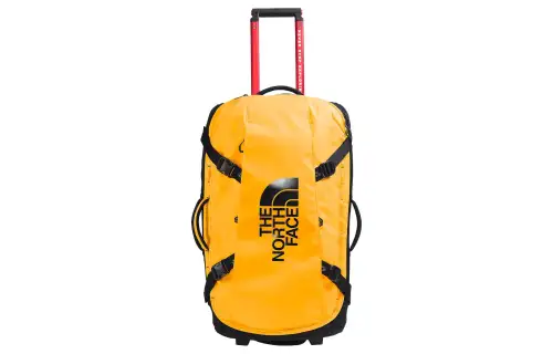 THE NORTH FACE Recycled Polyester Trolley Bag 28 Inch Unisex The Pinnacle Of Gold Spelling Black