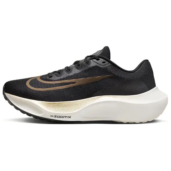 Nike Zoom Fly 5 Black Metallic Gold Grain