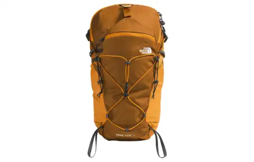 THE NORTH FACE 12L Outdoor Bags Recycled Nylon Wood Umber & Citrine Yellow Unisex